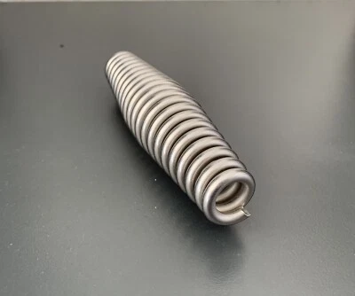 STAHLZEUG Griff Ofengriff Spiralgriff Barbeque Smoker Grill Edelstahl Feder BBQ 140 L