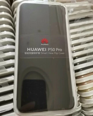 Оригинальный HUAWEI P50 Pro Smart вид PU кожаный откидной чехол - Изображение 1 из 4