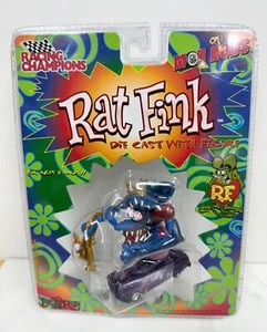 2000 Rat Fink Racing Champions Mod Rods Purple '49 Mercury Ed "Big Daddy" Roth - Picture 1 of 4