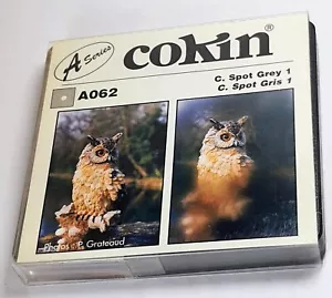 COKIN CREATIVE FILTER A SERIES SYSTEM A062 Gray 1 Center Spot Resin Filter - Picture 1 of 4