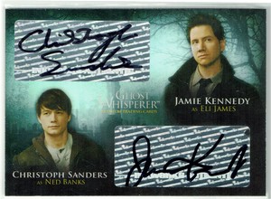 Ghost Whisperer Seasons 1 & 2 Autograph GA-6 Jamie Kennedy & Christoph Sanders