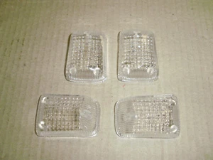 SET 4 LENTI RICAMBIO x FRECCIE "WINKER" - BIANCO --- AM.2664 - Imagen 1 de 4