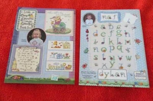 Lot CAMP GRANDMA Cross Stitch PATTERN Charts 70 Design Gloria Pat Grandpa Book - Picture 1 of 12