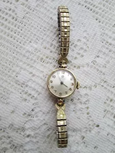Vintage OMEGA LADIES WATCH 14K GF B&A Working SWISS Movement Hand Wind/ Manual - Picture 1 of 16
