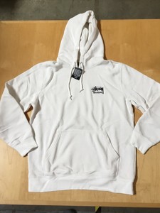 Stussy | Sudadera con capucha Stock Logo - Oatmeal | 12 Pulgadas