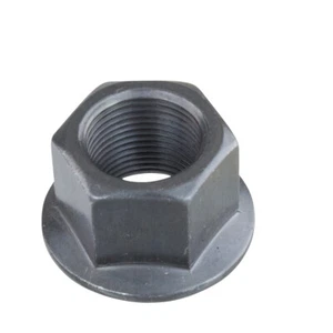BLACK 14MM x 1.0 BMX BIKE BEEFY AXLE NUTS BICYCLE HUB OVER SIZED AZLE MTB FLANGE - Picture 1 of 1