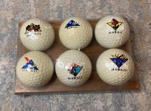 Hawaii Collectors Edition Golf Balls 6 Made In U.S.A. - Picture 1 of 5