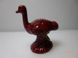 WADE WHIMSIE FAIR OSTRICH BURGUNDY - Picture 1 of 1