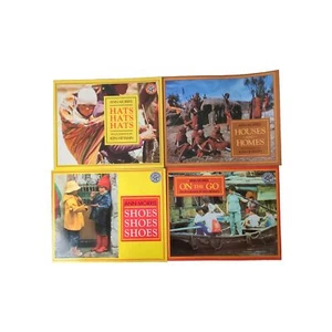 Lot Of 4 Ann Morris Hats, Shoes, On The Go, Houses And Homes - Bild 1 von 2