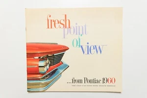 1960 Pontiac Sales Brochure Booklet Original Bonneville Star Chief Ventura Safar - Picture 1 of 7