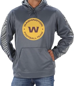 Zubaz Washington Football Team Commanders NFL Herren Fleece Hoodie Heather XL - Bild 1 von 11