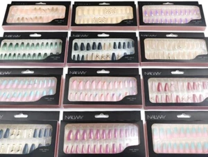 Square/Coffin/Almond Long Fake False Nails Buy in Bulk - Picture 1 of 9