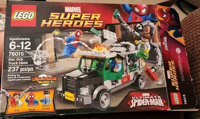 LEGO Super Heroes: Doc Ock Truck Heist. 76015 Pre Owned Complete With Box - Image 1 of 4