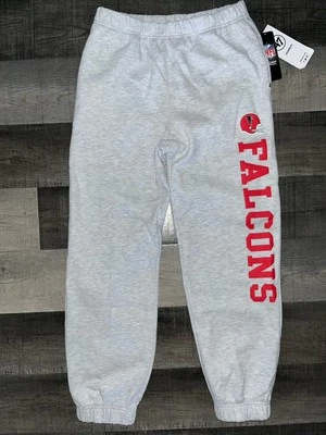 ATLANTA FALCONS NFL ‘47 BRAND HARPER FLEECE JOGGERS PANTS WOMENS MEDIUM NWT - Image 1 of 3