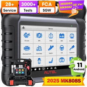 2025 Autel MaxiCOM MK808S Bidirectional Car Diagnostic Scanner Tool Key Coding - Picture 1 of 18