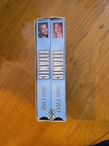 Vintage TITANIC, 2 Tape Box Set. From '98 Good Shape! Some Main Box Wear. VHS - Picture 1 of 9