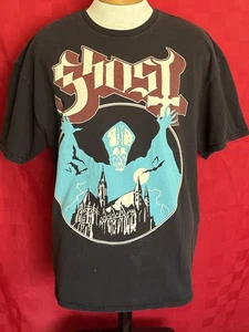 Camicia Ghost Band Concert Tour 2012 Taglia XL Opus Omonymous JSR Thrash Heavy Metal - Foto 1 di 10