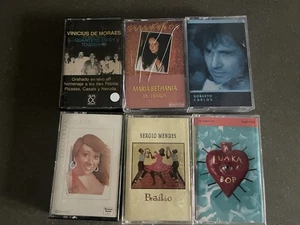 6 Cassettes Lot Various Brazilian Artists & Compilation #2 ( Sergio Mendes) - Picture 1 of 6