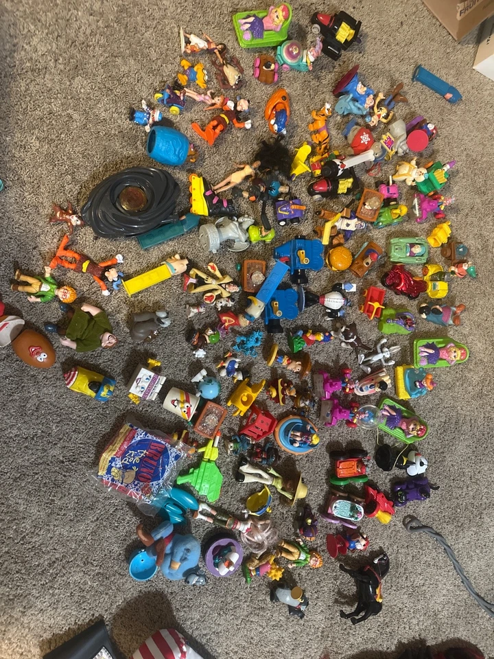 Lote de Juguetes McDonalds Vintage Burger King Hardees Años 90 Disney Pez VER FOTOS Foto 1 de 4