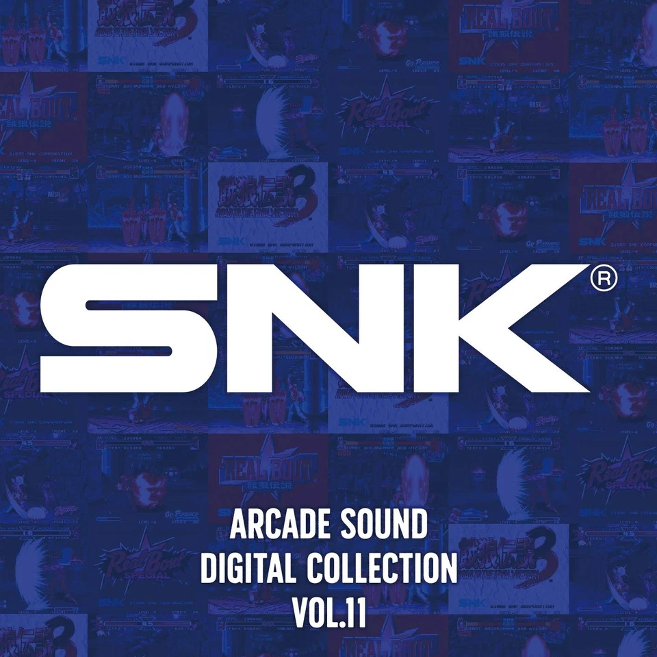 SNK ARCADE SOUND 数字收藏卷 11 书表 JP — 第 1/1 张图片