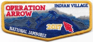 Indian Village Flap 2017 National Jamboree Order of the Arrow OA BP - Imagen 1 de 1