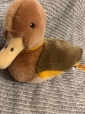 Steiff Ente 090950 Original Kuscheltier Original Topp Zustand  - Bild 1 von 4