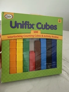 90 Unifix Cubes Educational Counting Cubes - Picture 1 of 3