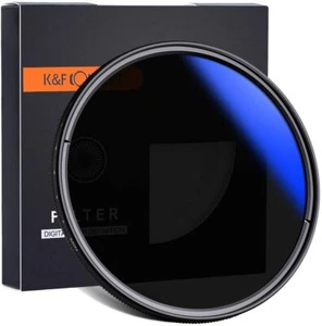K&F Concept ND Variable Fader Neutral Density Adjustable Lens Filter ND2-ND400 - Picture 1 of 16