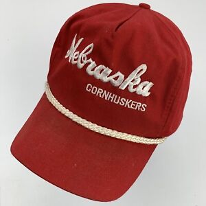Nebraska Cornhuskers Script VTG Ball Cap Hat Adjustable Baseball