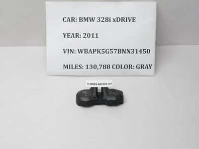 Sensor de pressão dos pneus 2011-2016 BMW 528i xDrive 4078787 fabricante de equipamento original - Imagem 1 de 4