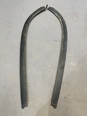 1963-1964 Ford Galaxie Lower Windshield Front Dash Garnish Trim Moldings Cowl - Image 1 of 4