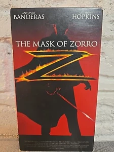 The Mask of Zorro VHS 1998 Antonio Banderas - Picture 1 of 5
