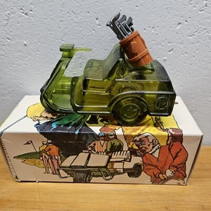 Vintage Avon Open Golf Cart Wild Country After Shave Full 5 oz With Box 1972-75 - Bild 1 von 7