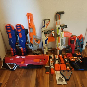 Nerf Akkustrike Modulus Elite N-Strike Petaliator Cycloneshock Thunderhawk etc - Bild 1 von 14