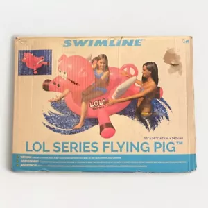 Swimline 90266SL 56" x 56" LOL Series Flying Pig - Bild 1 von 6