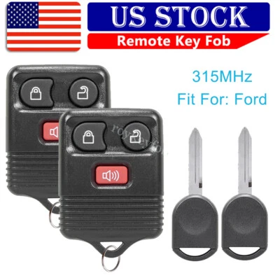 2 para Ford F-150 2004 2005 2006 2007 2008 mando a distancia de entrada sin llave + llave 4D63 Foto 1 de 4