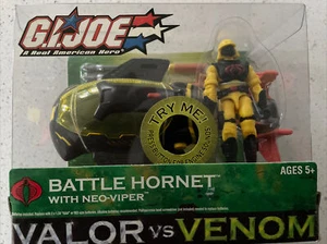 GI Joe Valor vs Venom Cobra Battle Hornet Submarino con Neo Viper ¡Muy Raro! - Imagen 1 de 11