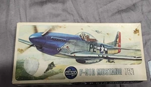 Airfix North American Mustang P-51D Mustang 1:72  NO DECALS - Picture 1 of 3