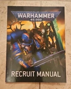 Warhammer 40k Recruit Manual Starter Book Softcover - Picture 1 of 4