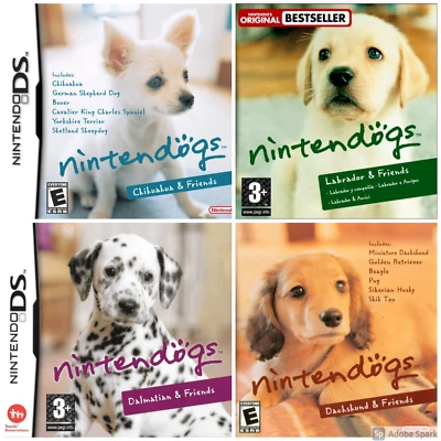 Nintendogs Nintendo DS Games - Choose Your Game - Complete Collection - Image 1 of 4