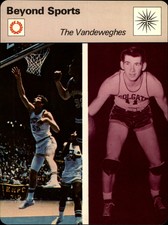 1977-79 Sportscaster Series 86 Multi-Sport Oversize Card #8606 The Vandeweghes