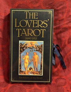 Tarot de los amantes baraja grande con libro de tapa dura de Jane Lyle - Primera edición 1992 - Imagen 1 de 12