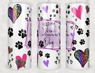 Dog Lover Custom Stainless Steel Tumbler 20 Oz Sublimated With Lid And Straw