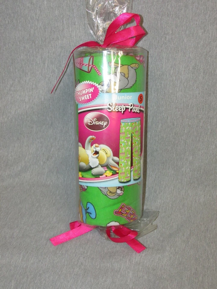 Disney Thumper Junior Sleep Pants Green Pajama Pants  Thumpin Sweet Sz Small NEW - Image 1 of 3