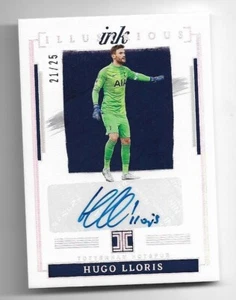 2021-22 Panini Impeccable Premier League Auto Card : Hugo Lloris #21/25 - Picture 1 of 3