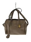 Alexander McQueen Shoulder Bag Handbag Leather Brown Plain from Japan