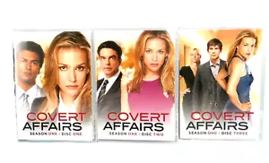 COVERT AFFAIRS 3 DVD COMPLETE 1ST STELLAR SEASON ORIGINAL CAST PICTURE BOX - Picture 1 of 9
