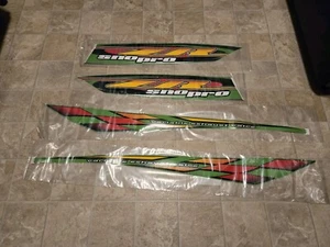 Arctic Cat Snowmobile 2000 ZR Sno Pro Hood Decals 3611-760,761,762 & 763 - Picture 1 of 12