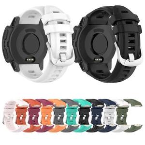 Watch Strap For Garmin instinct 2S Soft Silicone Replacement Wristband Bracelet - Photo 1 sur 22