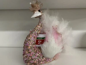 Cigno Reale Rosa Con Corona - Foto 1 di 3